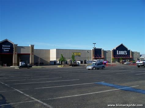 Lowes bismarck nd - Find all Lowe's shops in Bismarck ND. Click on the one that interests you to see the location, opening hours and telephone of this store and all the offers available online. Also, browse the latest Lowe's catalogue in Bismarck ND "MVP's Bonus Days" valid from from 18/3 to until 29/3 and start saving now!